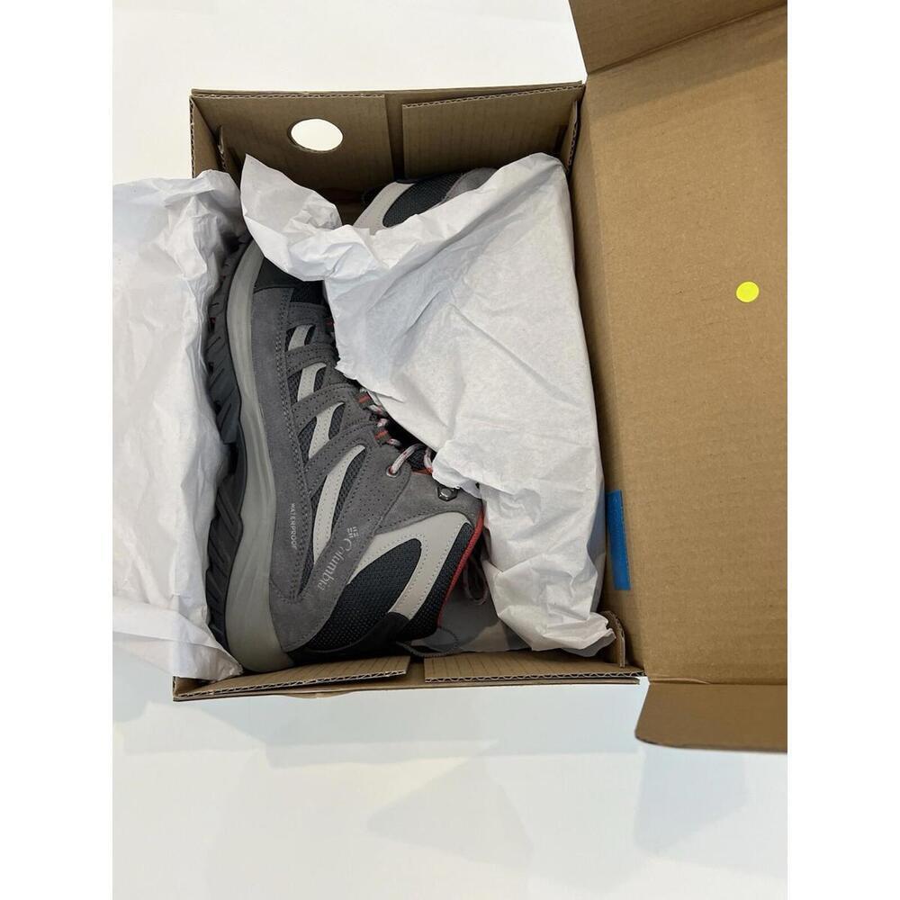 Columbia Women's Crestwood Mid Graphite Waterproof Hiking Boots, BL5371 Size 9 - Picture 9 of 10